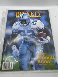 Beckett Football Card Monthly: February 1996 Issue #71 - The Emmitt Smith Zone