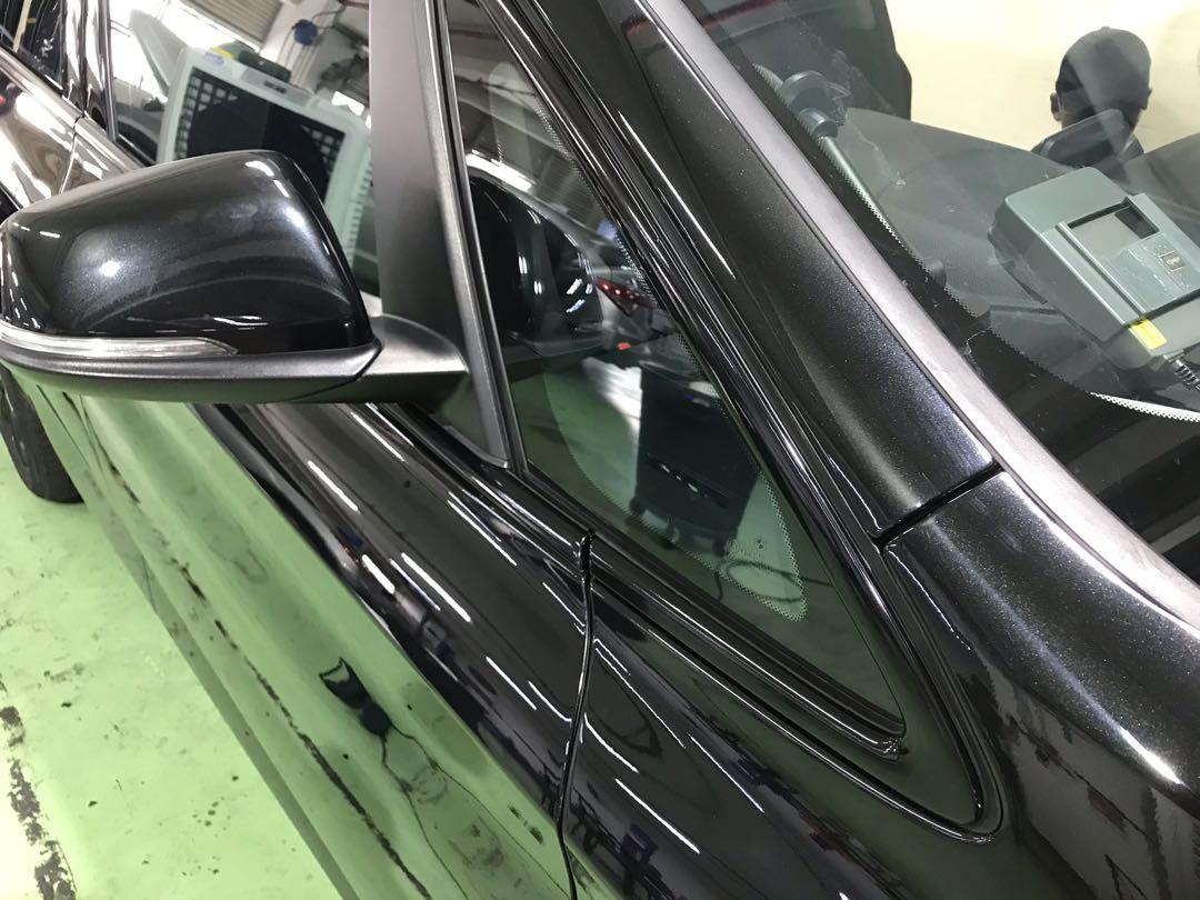 BMW X1 window trim dechrome/ car window frame dechrome/ car window