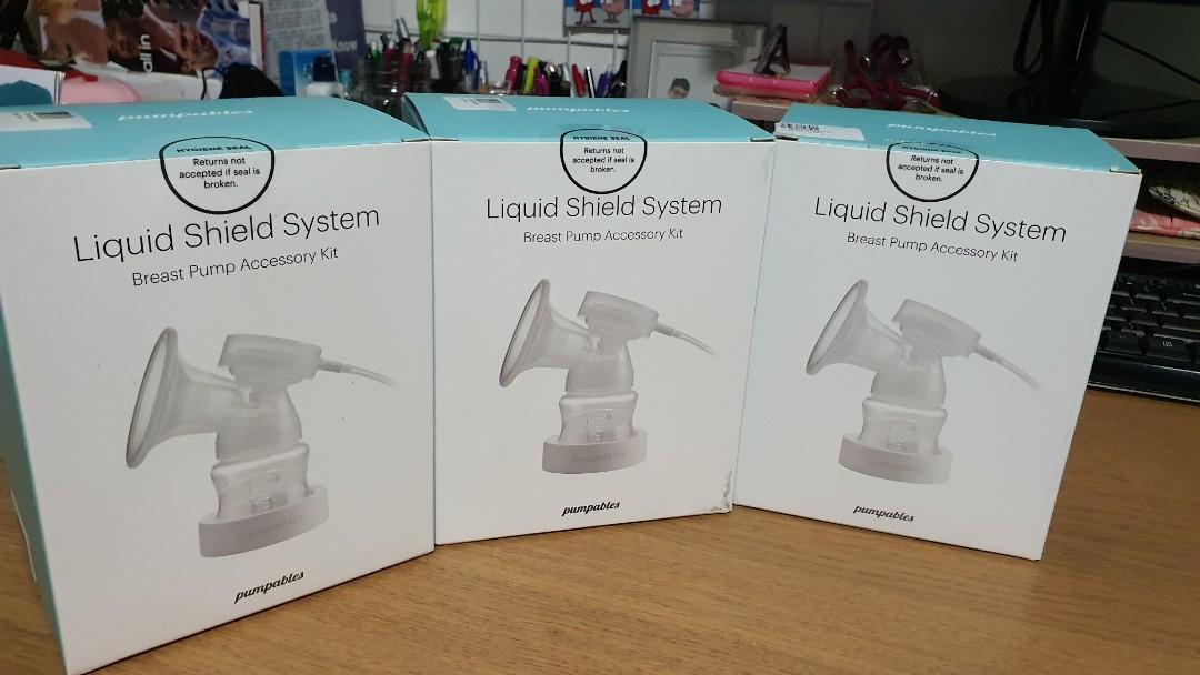 BNIB Pumpables Liquid Shield Kit (21mm), Babies & Kids, Nursing