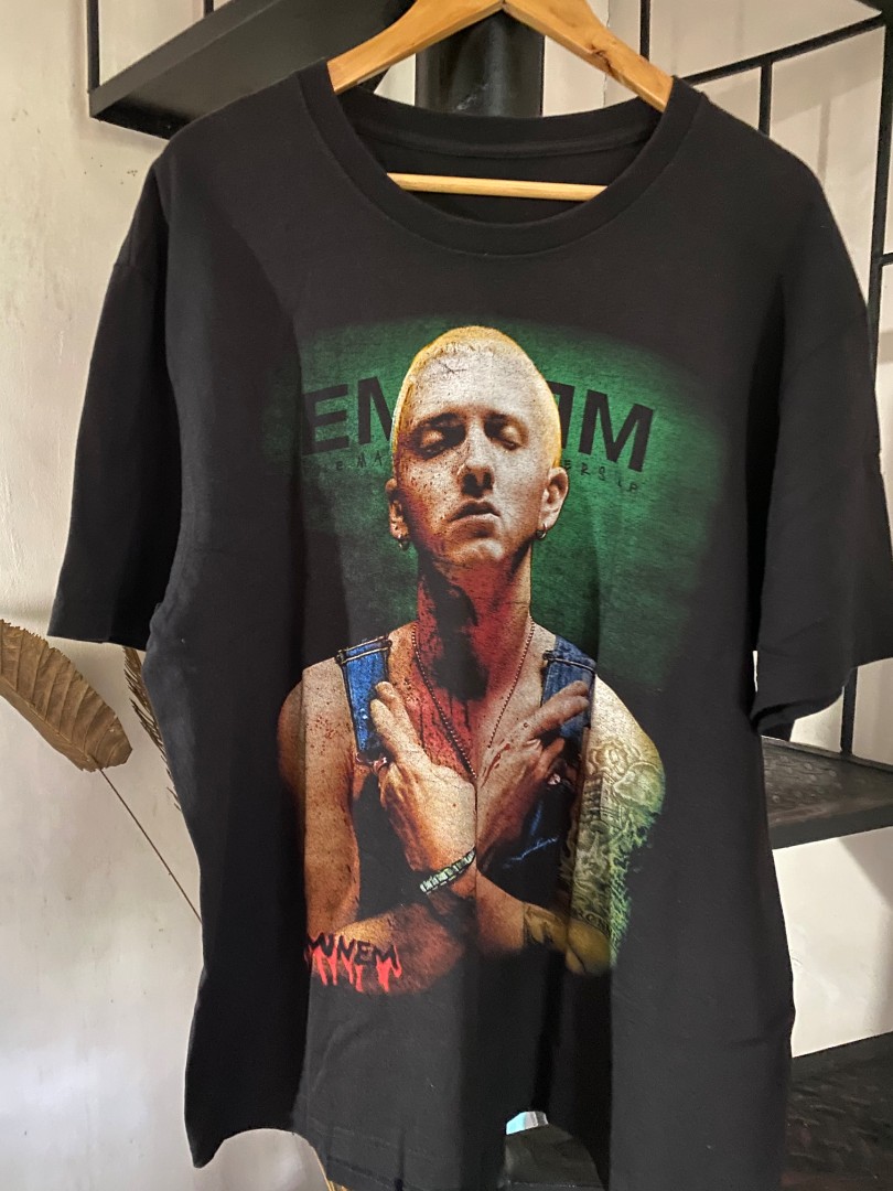 Bootleg Eminem Tee, Men's Fashion, Tops & Sets, Tshirts & Polo Shirts ...
