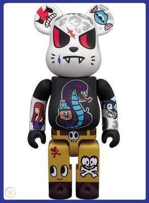 BE@RBRICK Psychedelic Paisley 100％ & 400％, Hobbies & Toys, Toys 