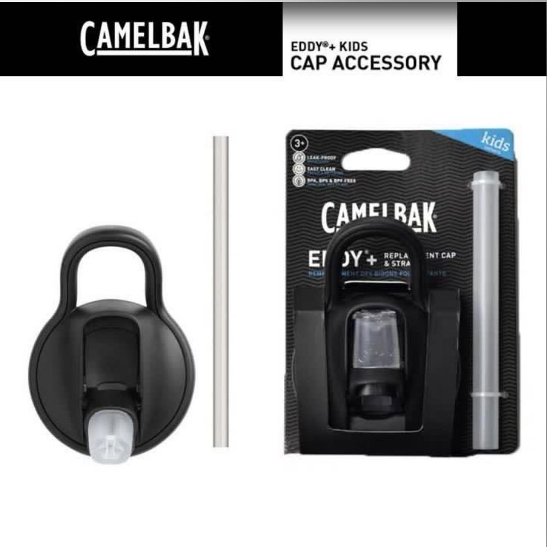 Camelbak Eddy + Cap Black Replacement Cap
