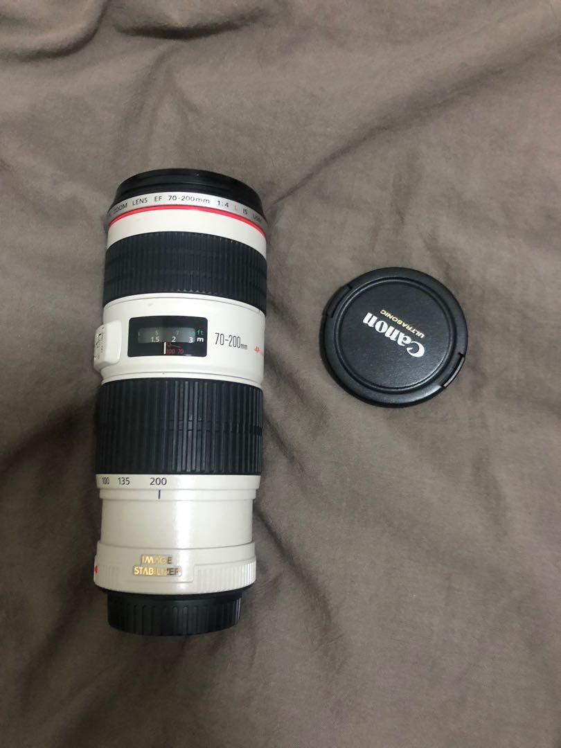 Canon EF 70-200 F4 L USM IS 小小白, 攝影器材, 鏡頭及裝備- Carousell