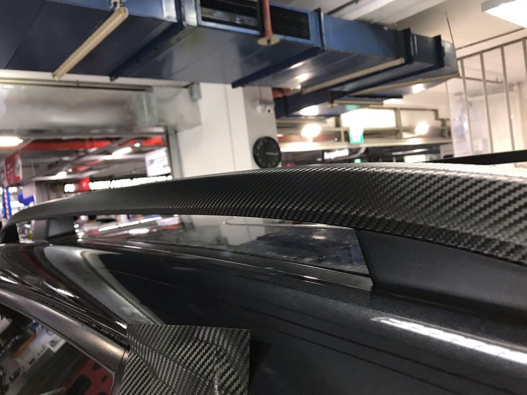 Car roof rack sticker wrap/ roof rail sticker wrap/ Subaru Forester