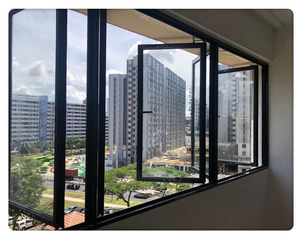 Casement Windows Aluminium Framed & Grilles with Pet Friendly Cat Proof