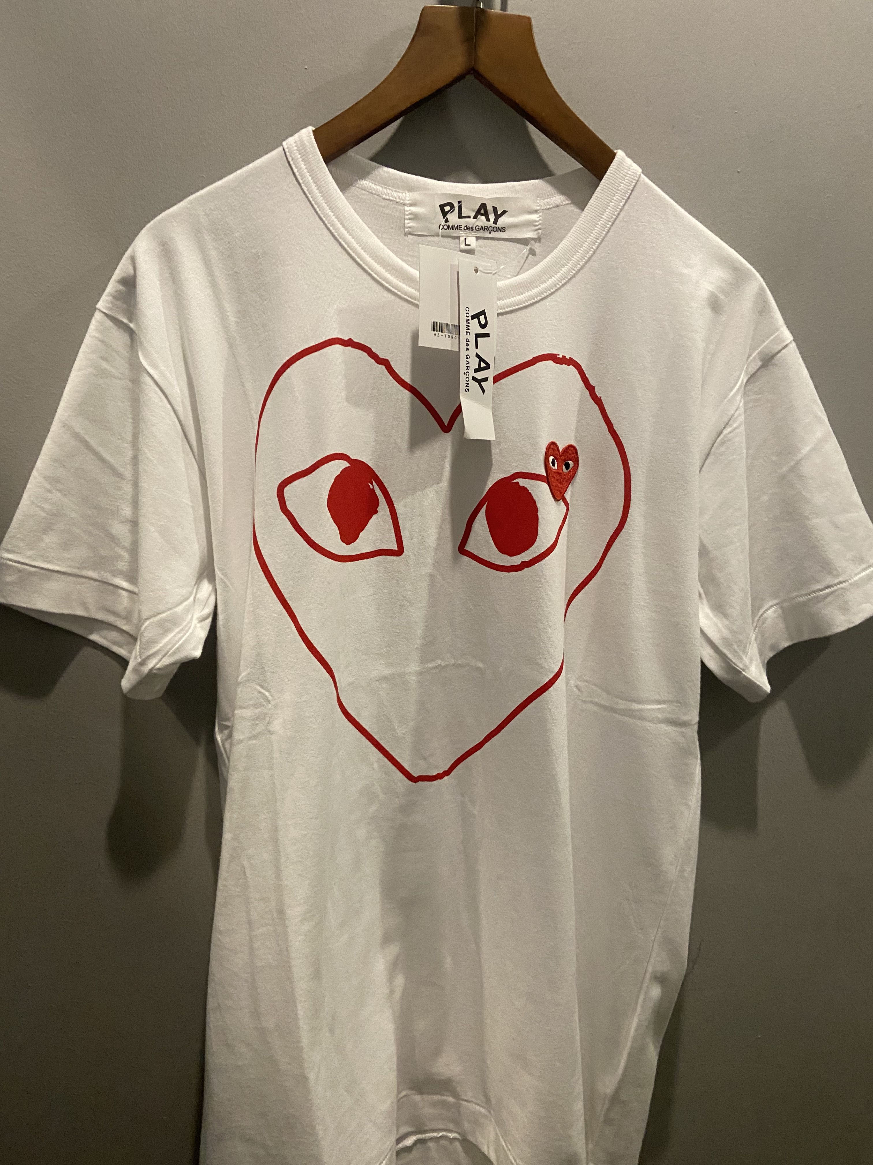 Cdg shirt, Men's Fashion, Tops & Sets, Tshirts & Polo Shirts on Carousell