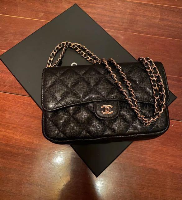 Chanel Flap Phone Holder with Chain, Luxury, Bags & Wallets on Carousell