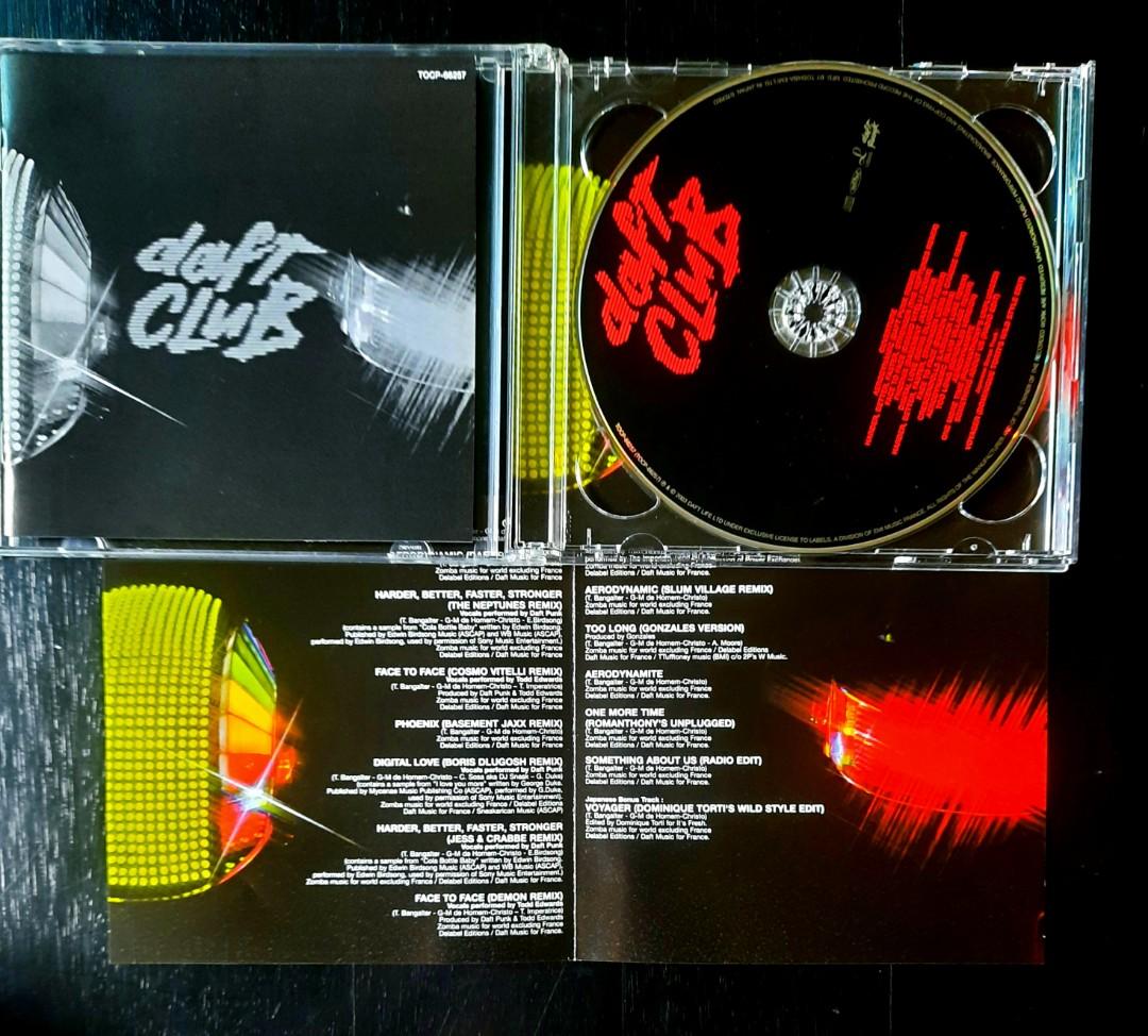 Daft Punk - Daft Club CD + DVD, Hobbies & Toys, Music & Media, CDs & DVDs  on Carousell