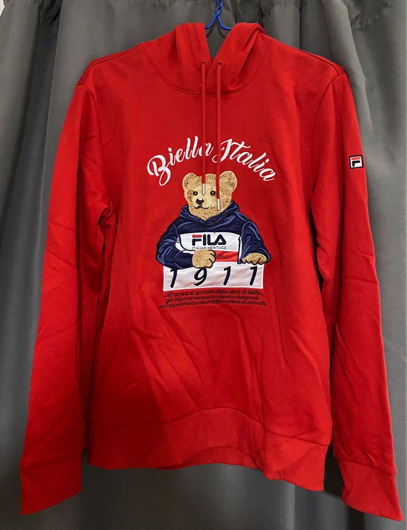 Fila outlet bear hoodie