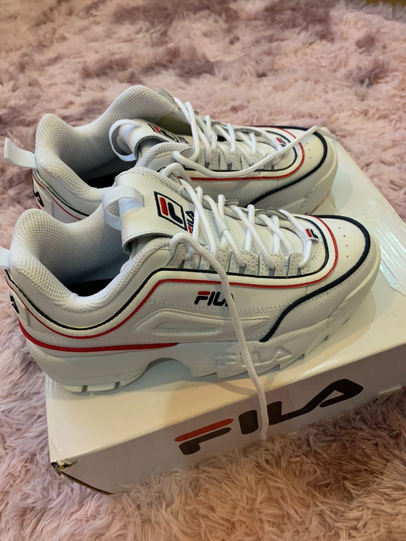 fila ray white navy