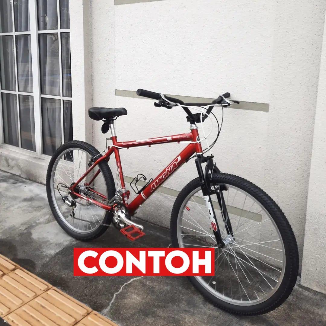FRAME BASIKAL MTB 26 STEM MTB BMX