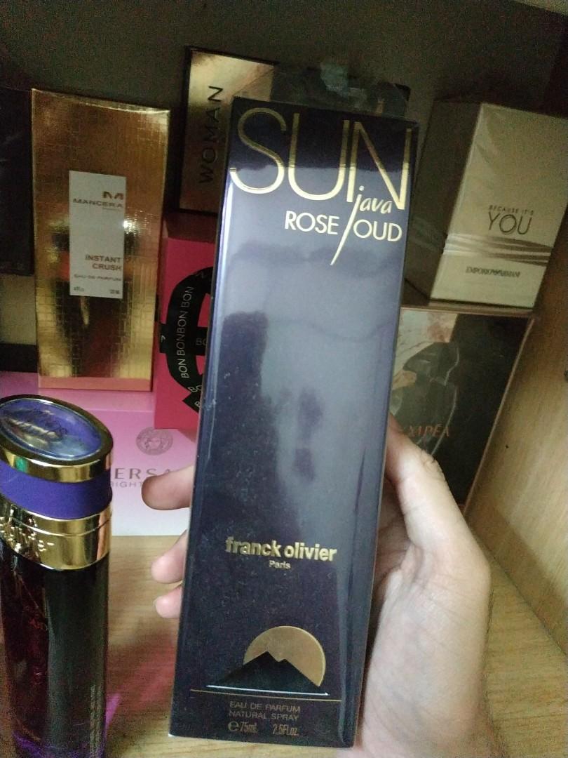 Franck olivier sun java rose oud Beauty Personal Care