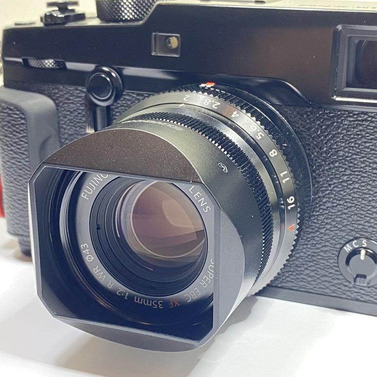 FUJIFILM XF35mm F2 WR with SQUAREHOOD, Photography, Lens  Kits on Carousell