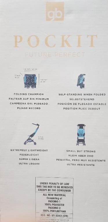 GB pockit stroller with box not Mothercare Babies Kids Going Out Strollers on Carousell