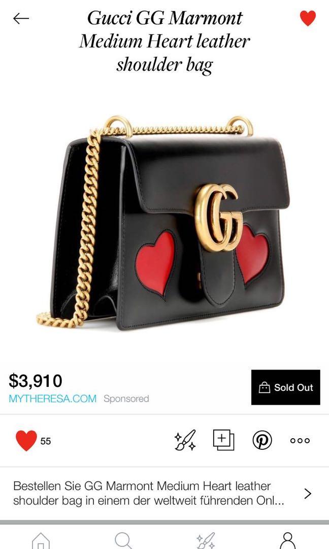 Gucci bag with hearts 2025