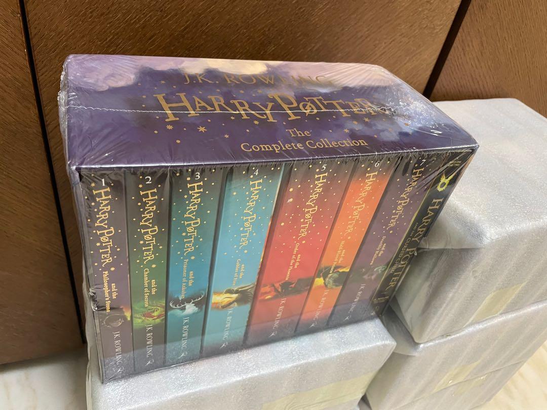 #1-8,　哈利波特英文版全套Harry　Collection　Harry　Potter　文具,　1-8冊盒裝(大量現貨)　Potter????Harry　Children　Potter　興趣及遊戲,　書本　全新????8本Harry　books　Porter　Edition