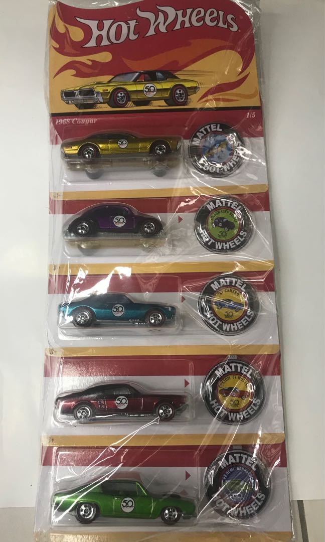 Hot wheels 50th anniversary redline best sale set