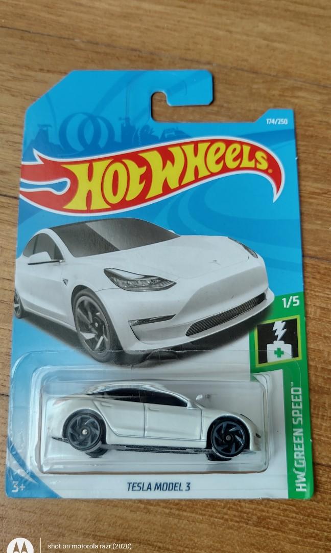 Tesla 3 store hot wheels