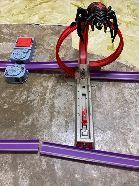HotWheels Spider Slam Set Hobbies Toys Toys Games on Carousell
