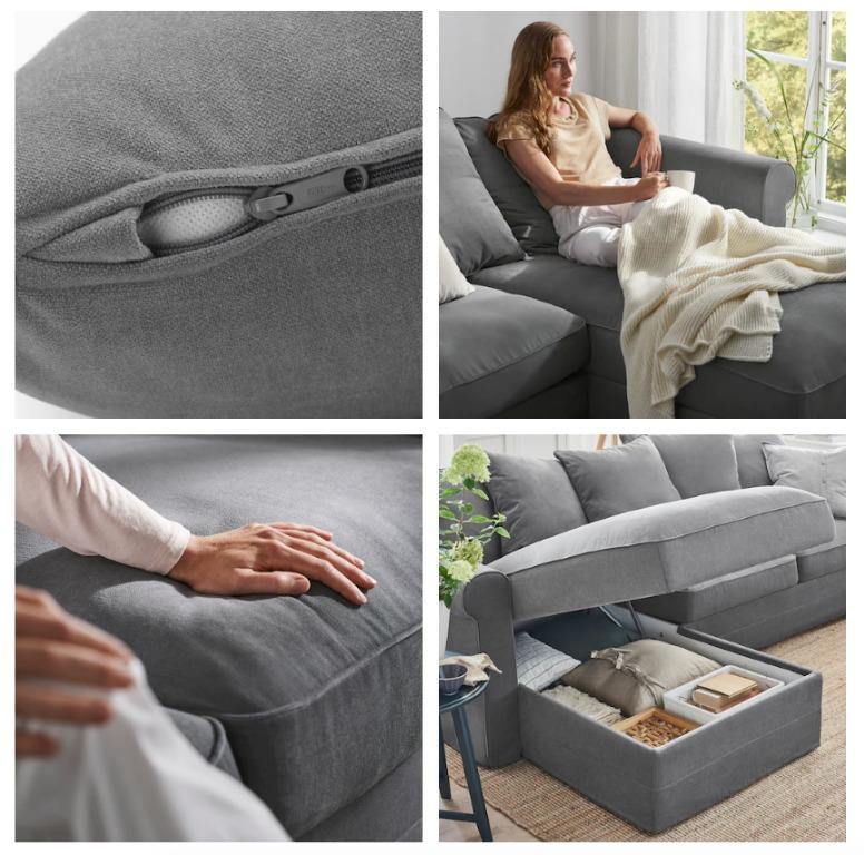 Gronlid 3 seat sofa bed on sale