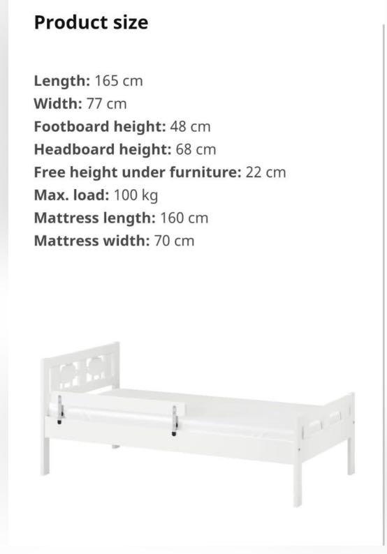 IKEA KRITTER BED FRAME FOR FREE, Babies & Kids, Baby Nursery & Kids