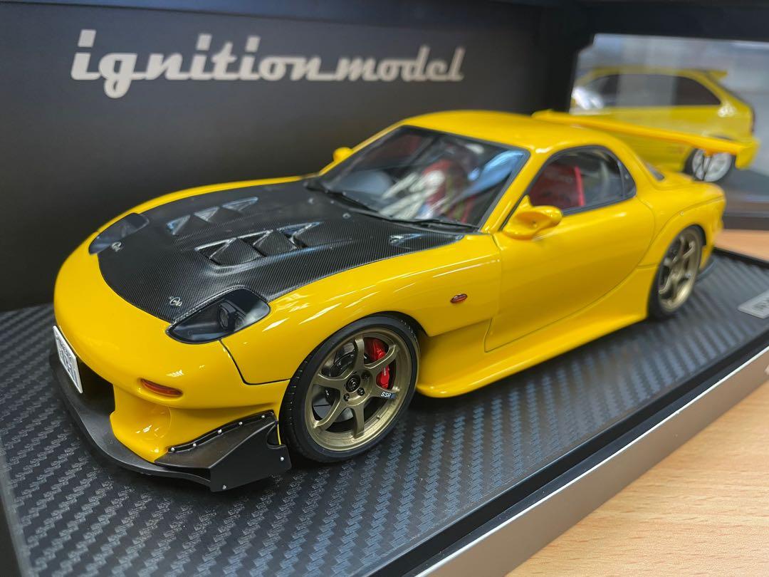 Initial D 1/18 Ignition Model Otto ( Evo 3,Ae86,RX 7 FC,FD,Civic EK9