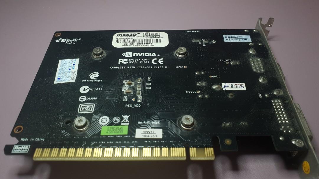 Inno3D GT730 GPU Graphics Card for Office PC Setup, Computers & Tech