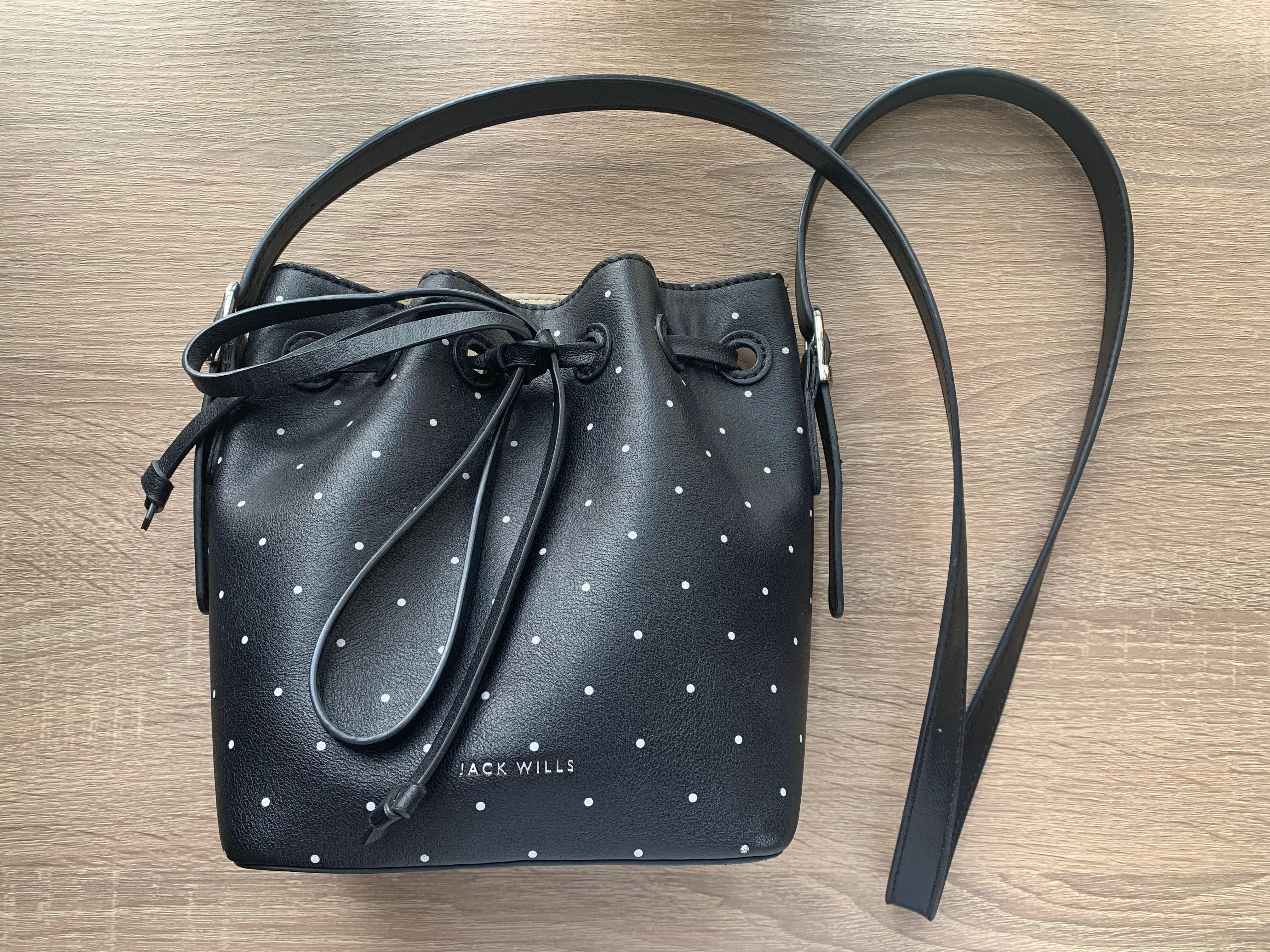 Jack Wills black shoulder bag