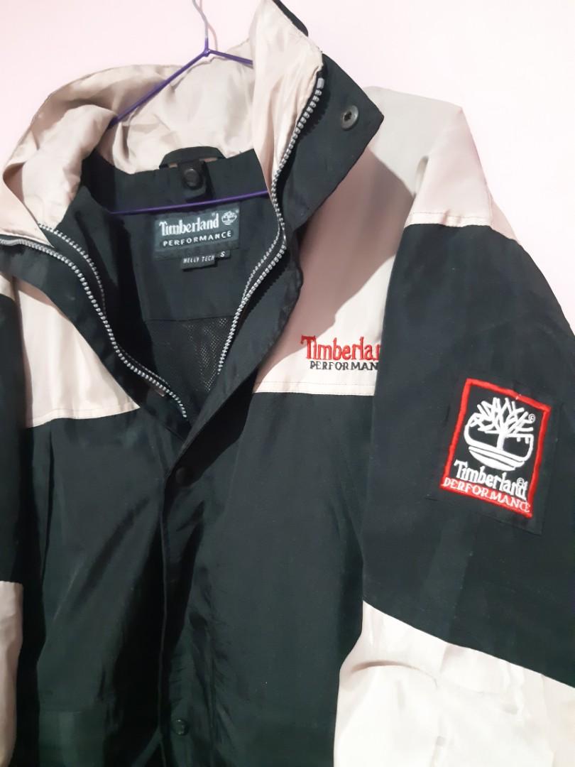 Jacket Timberland Performance, Fesyen Pria, Pakaian , Atasan di Carousell