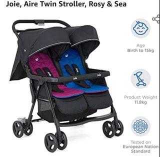 twin prams from birth