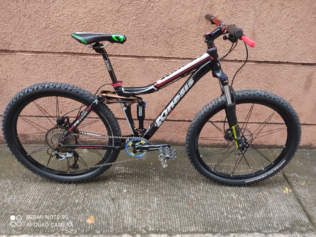 Kinesis 26er full suspension mtb