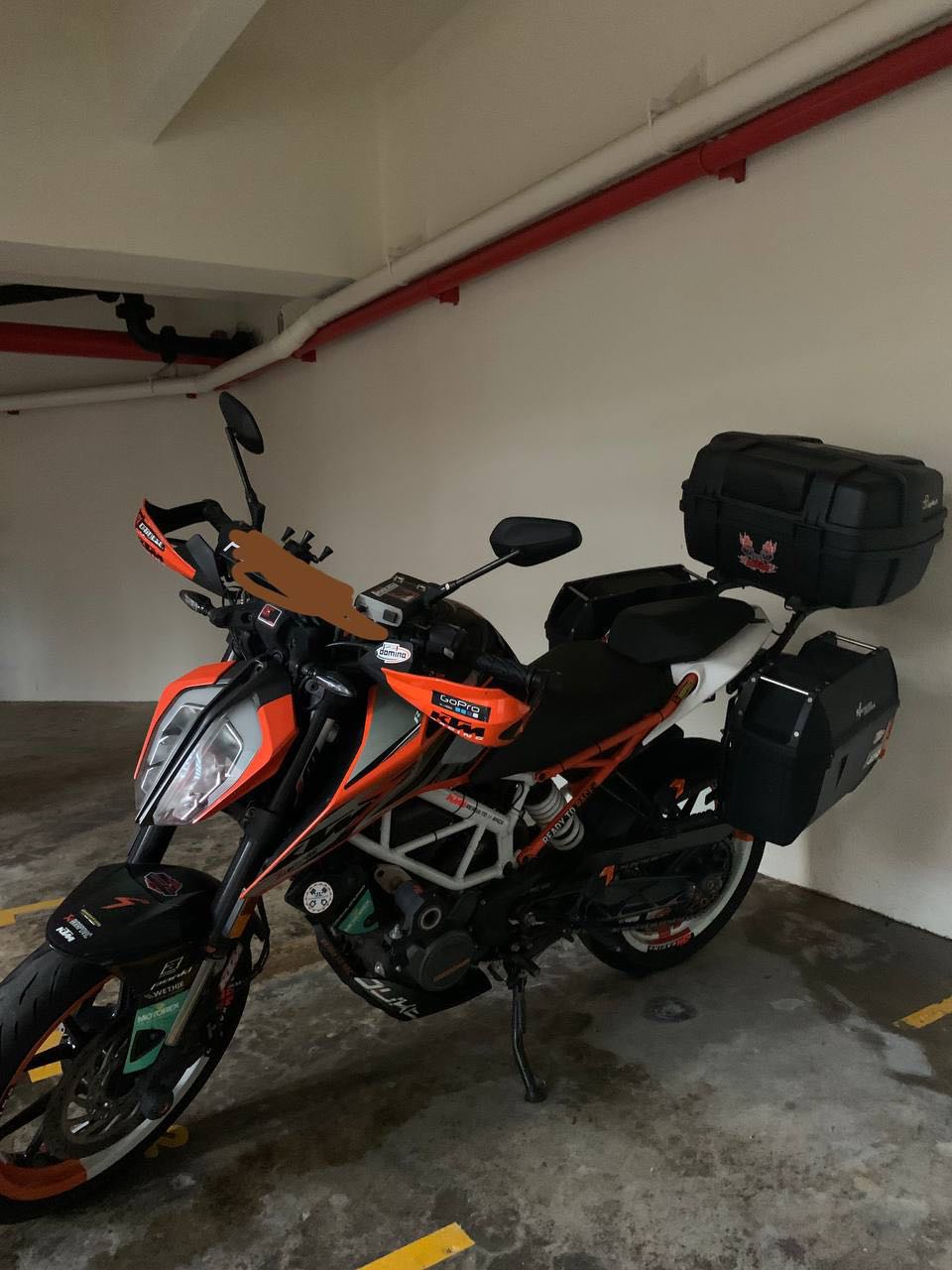 Ktm duke 125 2017 with akrapovic 
