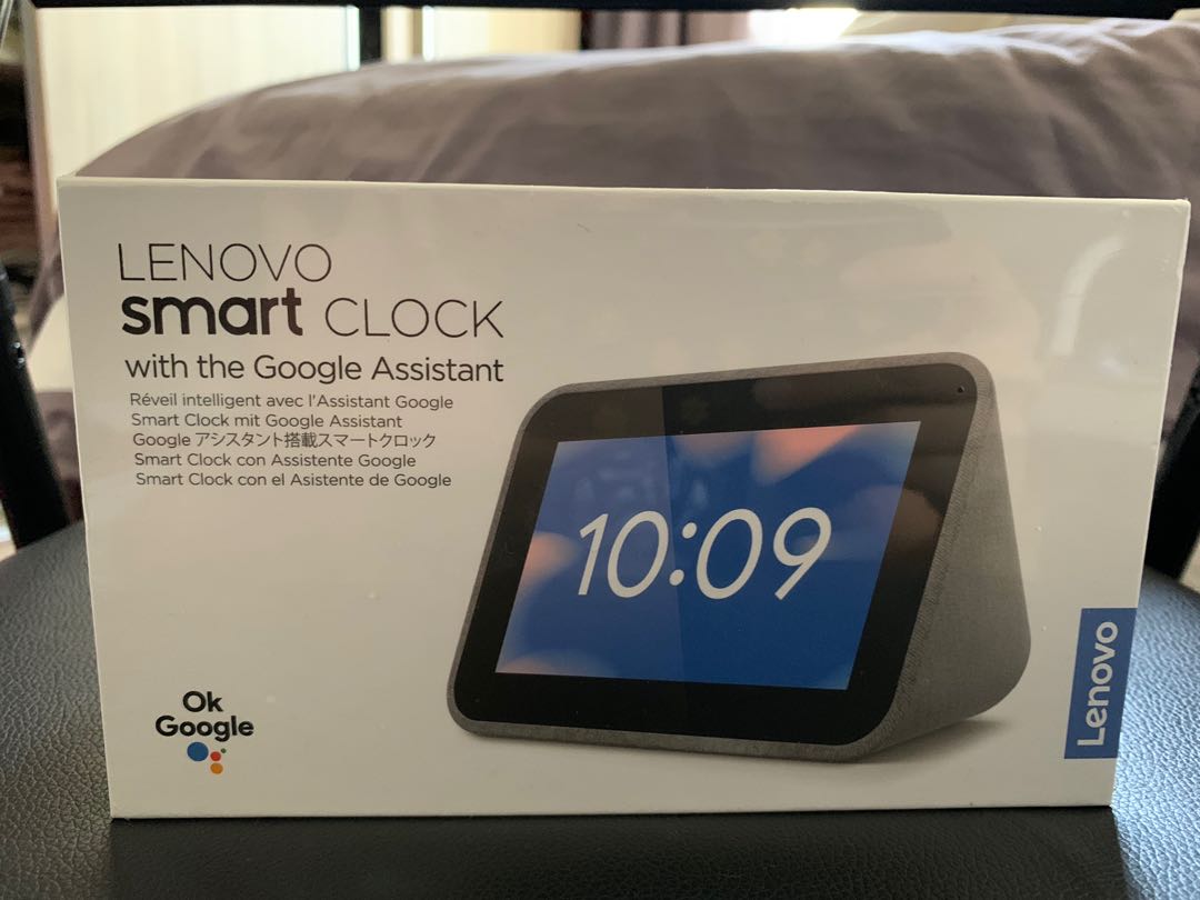lenovo smart clock com assistente google