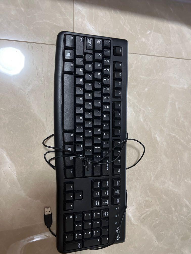 Logitech USB keyboard, Computers & Tech, Parts & Accessories, Computer ...