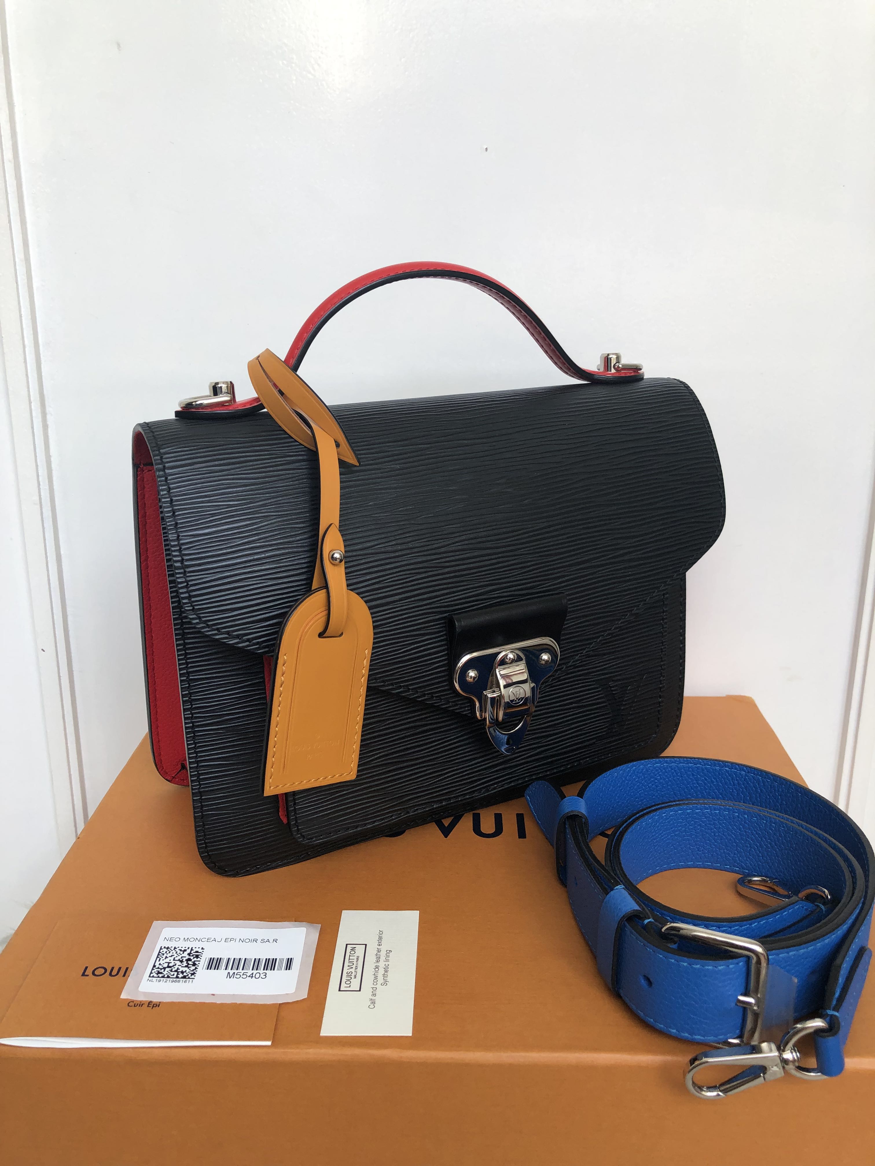Neo Monceau Handbag Epi Leather
