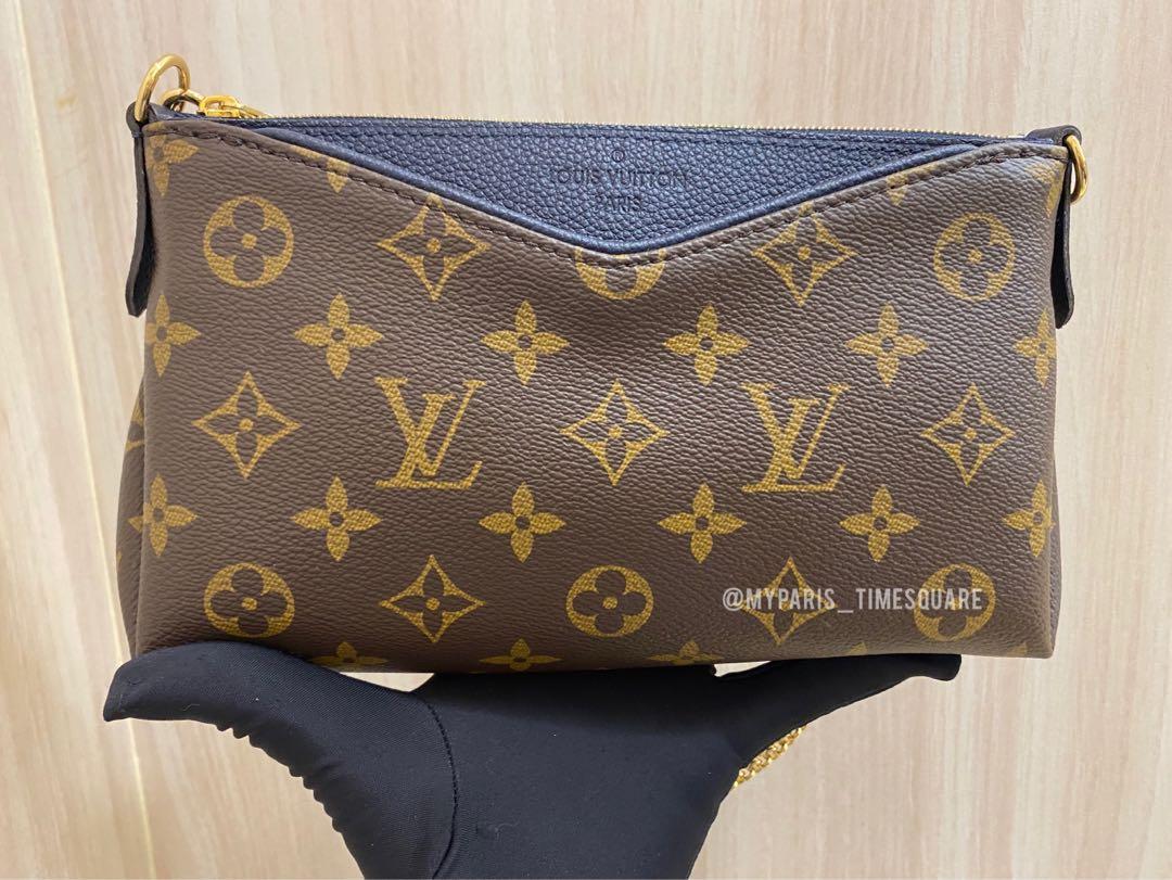 L.V. Monogram Canvas Pallas Clutch 2WAY Shoulder Bag, Luxury, Bags &  Wallets on Carousell