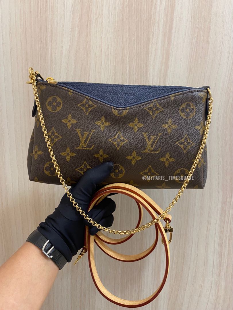 L.V. Monogram Canvas Pallas Clutch 2WAY Shoulder Bag, Luxury, Bags &  Wallets on Carousell