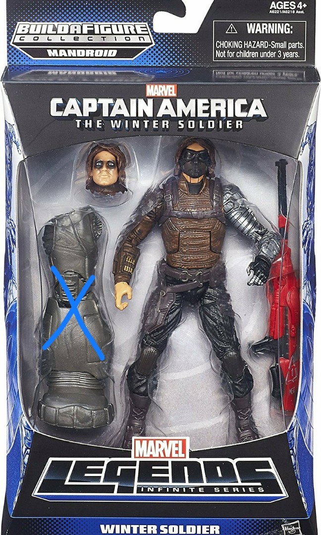 Marvel Legends Bucky Barnes The Winter Soldier Hobbies And Toys Collectibles And Memorabilia Fan 