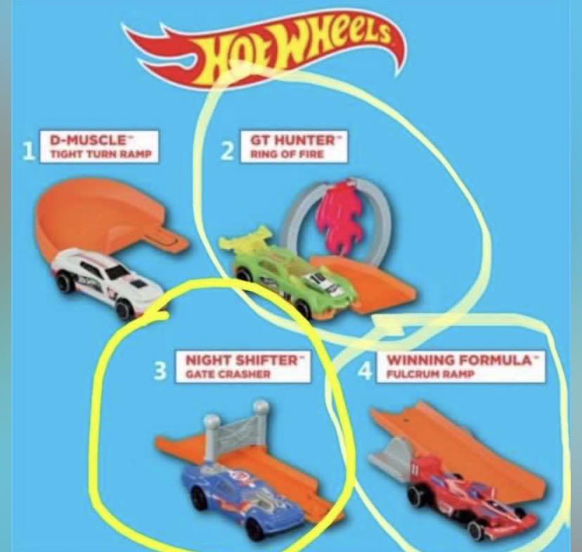 Hot wheels store mcdonalds 2019