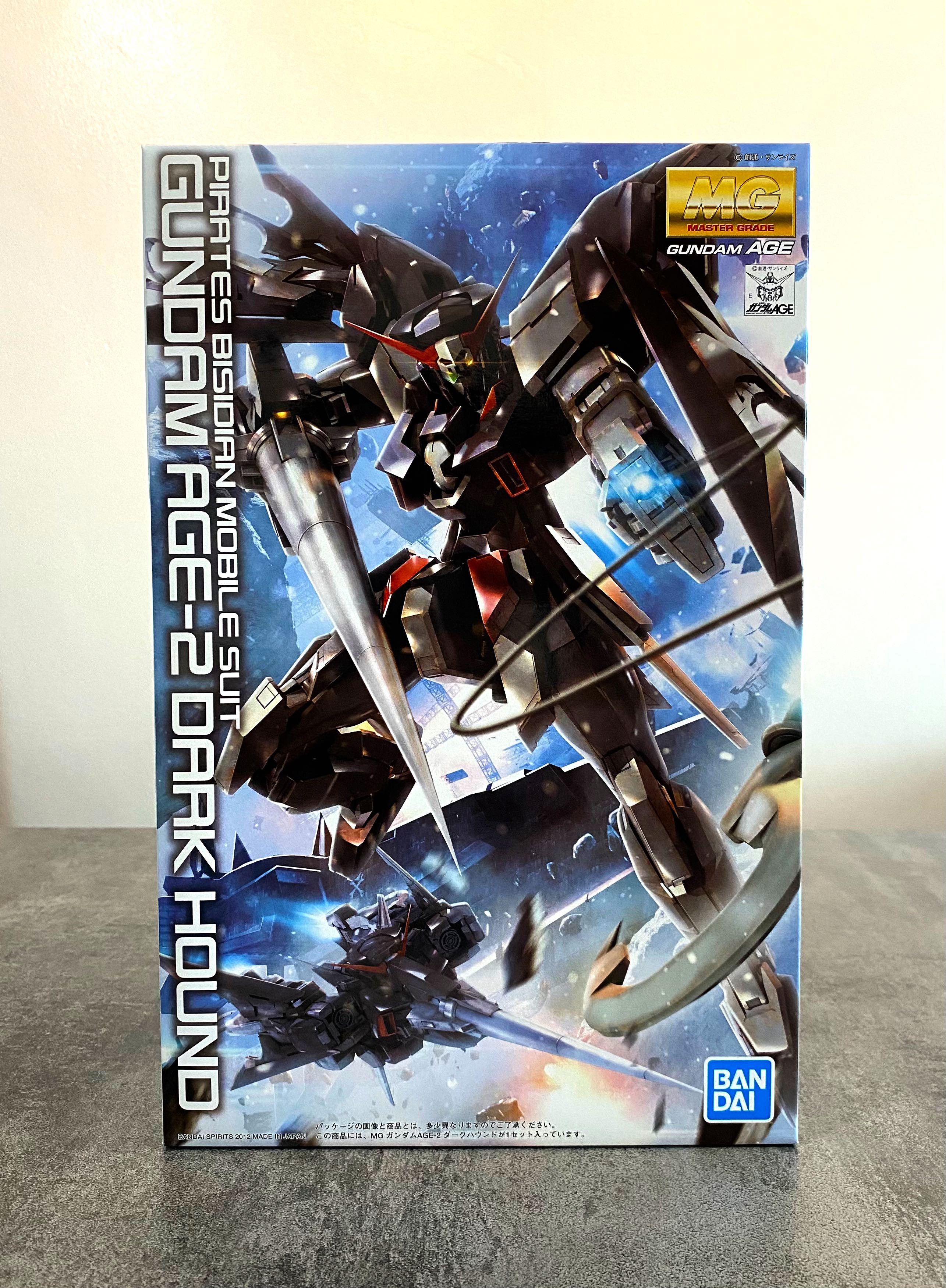 Mg 1 100 Gundam Age 2 Dark Hound Gunpla Hobbies Toys Toys Games On Carousell