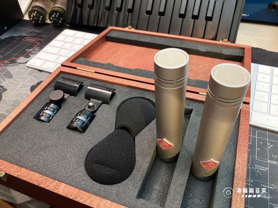 《美品》Neumann KM 184 Stereo Set 德國製電容麥克風