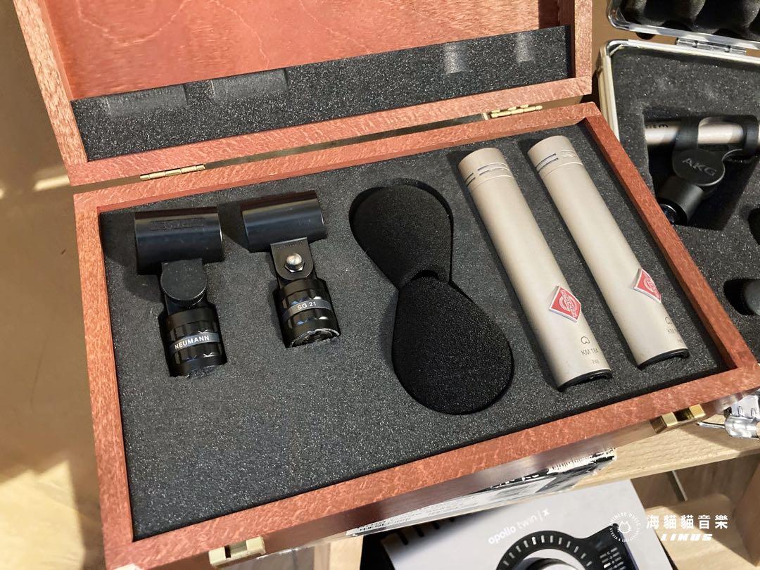 《美品》Neumann KM 184 Stereo Set 德國製電容麥克風