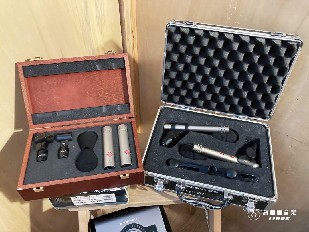 《美品》Neumann KM 184 Stereo Set 德國製電容麥克風