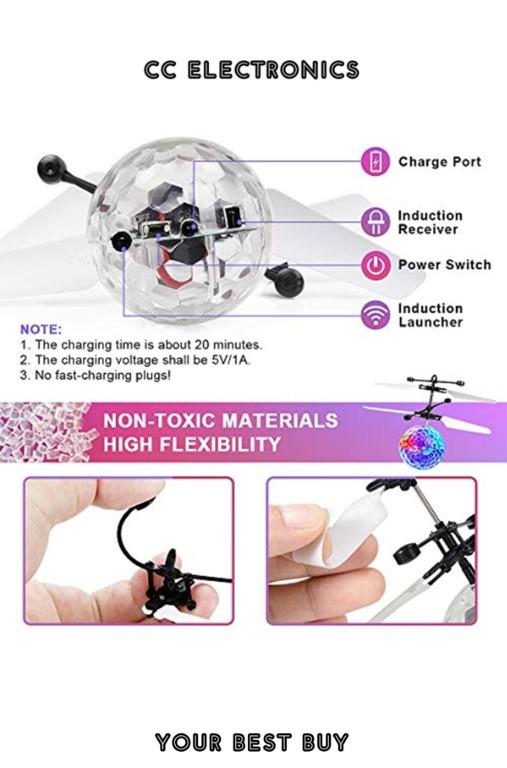 Betheaces flying ball toys hot sale