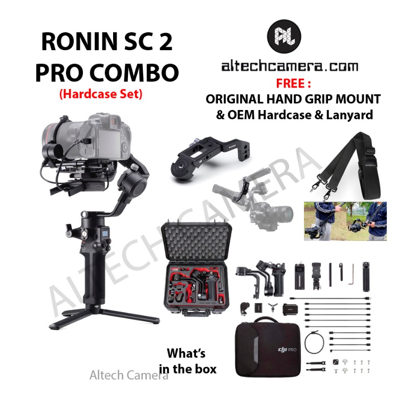 New DJI Ronin SC 2 RSC 2 RSC2 Pro Combo Gimbal Stabilizer