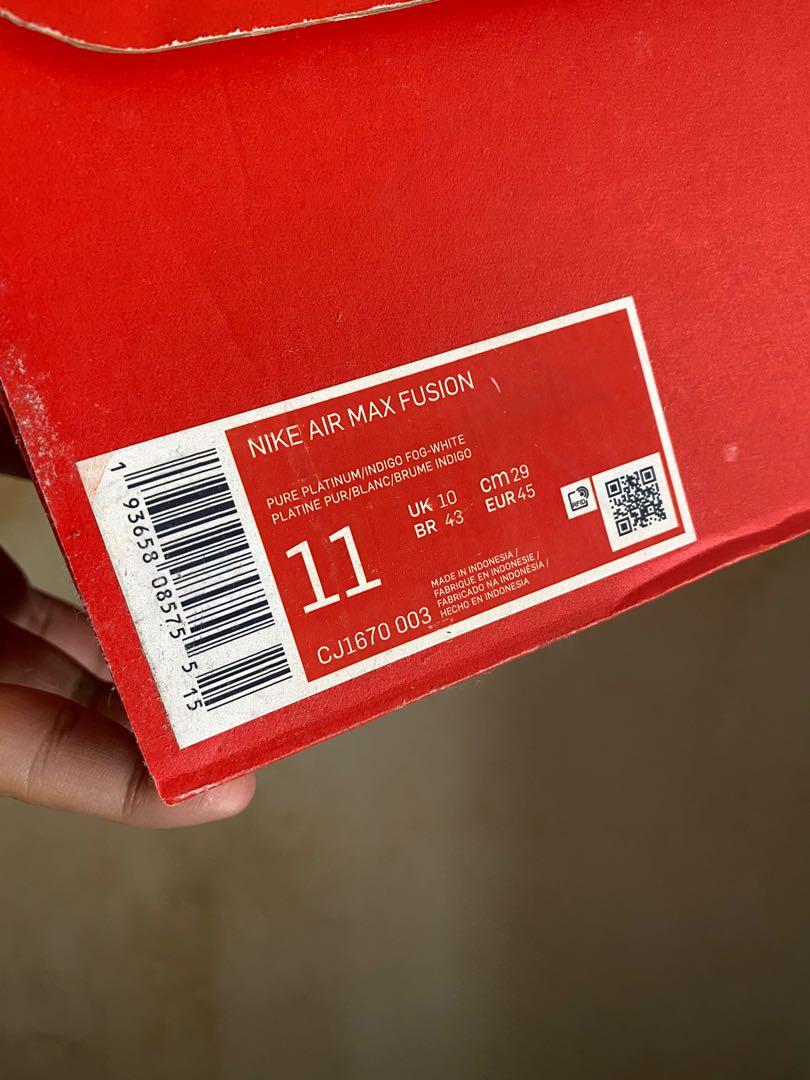 Nike Air Max Fusion Second