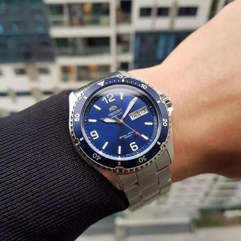 Orient FAA02002D9 Mako II Automatic Stainless Steel Men s Watch FAA02002