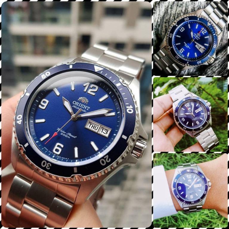 Orient FAA02002D9 Mako II Automatic Stainless Steel Men s Watch FAA02002 Men s Fashion Watches Accessories Watches on Carousell