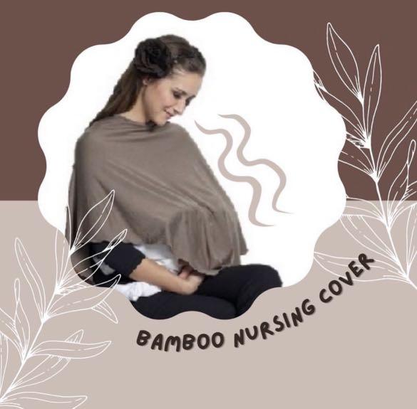 Premium Bamboo Nursing Cover, Babies & Kids, Maternity Care on Carousell