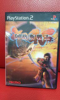PS2遊戲片 阿格斯戰士